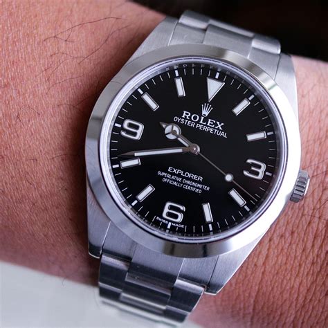 explorer i 39mm - pre-owned rolex|rolex explorer 39mm retail price.